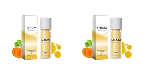 Suero Hidratante Iluminador - Hidrata la Piel Seca, Suero Facial - Atenúa Manchas/Cicatrices de Acné, Ilumina la Piel, Hidrata Profundamente y Reafirma