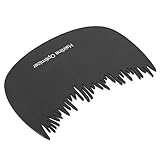 【COMBINADO ESPECIALMENTE DISEÑADO】 Un peine especialmente diseñado para ayudar a presentar una apariencia natural. Inserte los dientes del peine en la línea del cabello y agite y rocíe las fibras de construcción del cabello en el área de adelgazamiento, acaricie el cabello.