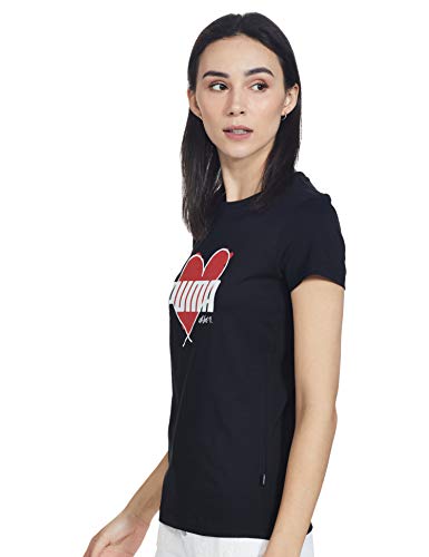 Image of PUMA Women's Solid Regular Fit T-Shirt