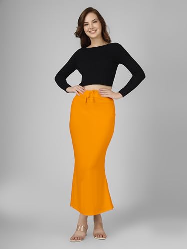 Image of Nexsus Stretchable Saree Shapewear | Petticoat for Women | Cotton Blended | Skirts for Women | Shape Wear Dress for Saree | Available in 80+ Colors and Plus Sizes