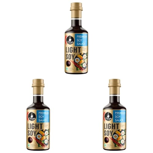 Image of Ching's Premium Light Soy Sauce 500g| With Naturally Fermented Soy| Rich, Aromatic, Umami| All Purpose Pure Veg| Suitable for cooking, Stir-fries and dip (Pack of 3)