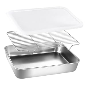 Namoarly Grillplatte Back- und Servierset