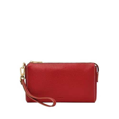 Fossil Wristlet Pouch, Garnet