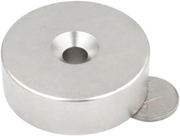 1PC 60x20-10 Big Round 60 * 20 10mm Countersunk Disc Neodymium 60 * 20-10 magnet