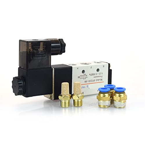 Électrovanne pneumatique 4V210-08 DC24V 5 voies 2 positions - 6