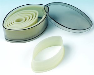 Fat Daddio's Football Pastry Cutter Set, 7 Piece