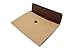 Produktbild Laptophülle aus Kraftpapier 13 Zoll, gefüttert, Laptoptasche, Trend waschbares Papier, 100% Vegan, MacBook Tasche, Notebooktasche; (Braun)