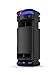 Produktbild Sony ULT Tower 10 - Rollbarer Bluetooth-Party-Lautsprecher mit kraftvollem Sound, ULT Bass-Boost Funktion, 360°LED-Lichtshow, Karaoke-Funktion, inkl. drahtlosem Mikrofon - Schwarz