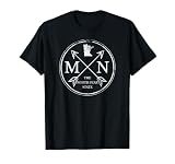 Cute Minnesota MN The North Star State T-Shirt T-Shirt