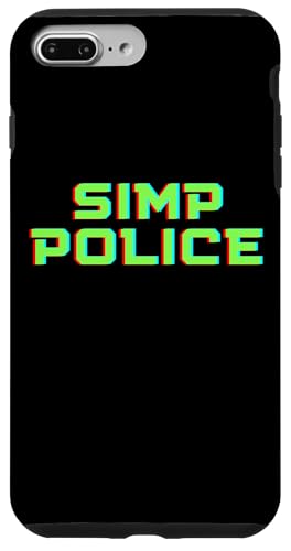 Simp Police Anti Simping Police Department Simp Meme SIMPS �X�}�z�P�[�X iPhone 7 Plus/8 Plus �p