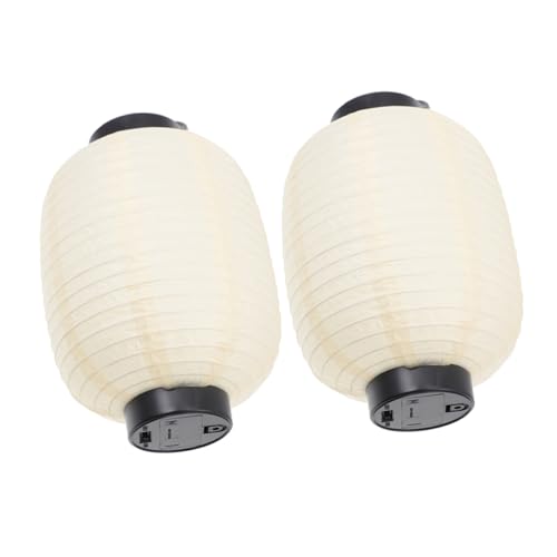 NUOBESTY 2 Linternas Plegables Colgantes Con Luces LED Decoración De Jardín Linterna De Papel Tradicional Para Interiores Lámparas Coloridas Para Bodas Y Fiestas Linterna De