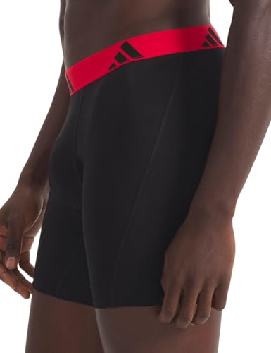 Image of Adidas Men's Boxer Shorts (Pack of 3) Boxer Brief Cyclist Underwear (Size S - 3XL) - Comfortable Underwear Men