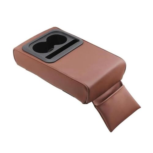 Rangement de coussin de bras pour voiture avec support de coude accru et porte-gobelet