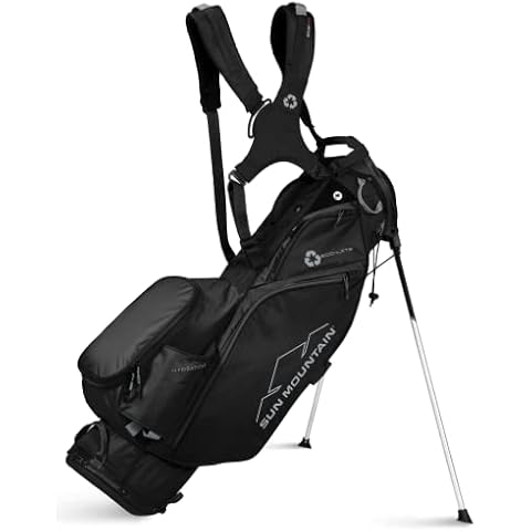 2022 Sun Mountain Golf ECO-LITE Stand Bag (Black) Cover