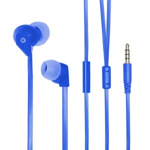 Ilt Retail Universal Wired In Ear Earphones With Mic Durable, Stereo For Cell Phones, Laptop, Tablet