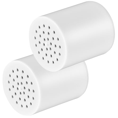 Cartucho de substituição de filtro de chuveiro de 20 estágios - Cartucho de filtro de chuveiro para água dura, cloro, metais pesados, amaciante de água de chuveiro de alto rendimento (2)