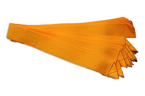Bracelets d'équipe HALE orange fluo lot de 10 rubans de sport pour école et club
