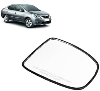 Right [Driver] Side View Sub Mirror Glass Plate for Nissan Sunny