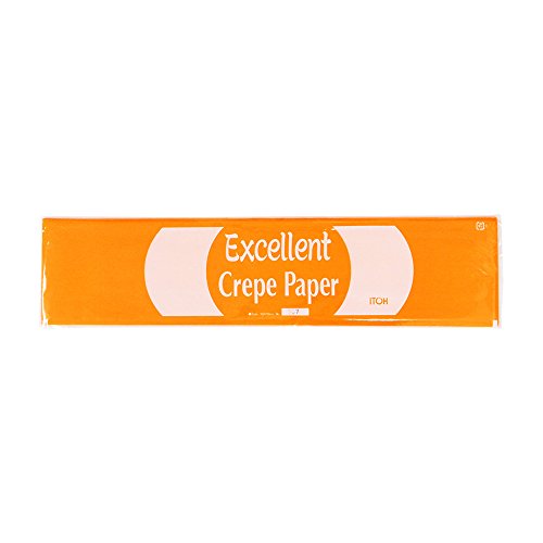 イトウ クレープペーパー シングル No.307 やまぶき 50cm×2.5m