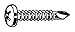 Drilling Screw, #6-20, 3/8 L, PK100