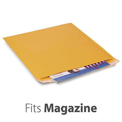 Fosmon — Envelopes acolchoados para livros, revistas, documentos (pacote com 50)
