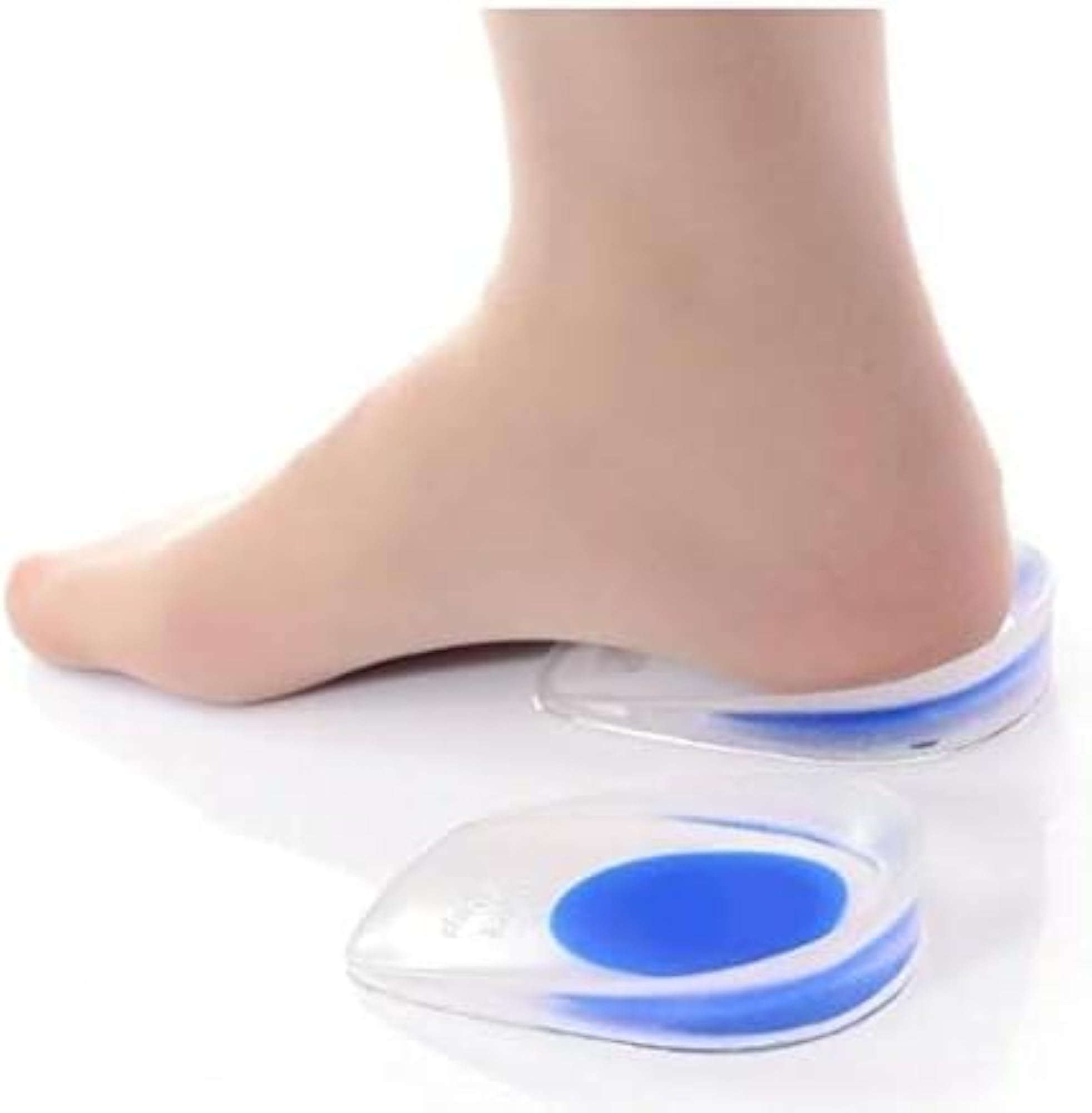 Gel Heel Cups for Ankle Pain Relief and Comfort