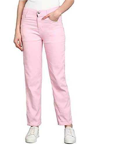 Nifty Women’s Denim Straight Fit Color Jeans