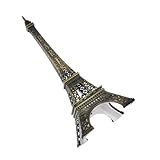 Ambiance romantique : Inspirés par célèbre Tour Eiffel, ces ornements lumineux à LED apportent une touche élégante et charmante à votre intérieur, recréant l'atmosphère pour éclairage doux et apaisant.