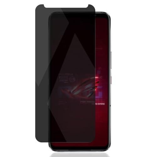 Zerrshoo Protector Pantalla para Asus ROG Phone 6, Asus ROG Phone 6 Cristal Vidrio Templado Antiespia 1 Piezas, 9H Dureza Vidrio, Privacidad Protector Cristal para Asus ROG Phone 6 Templado Pantalla