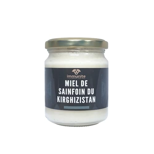 Miel blanc du Kirghizistan sainfoin pour vos rituels bien-être 250g