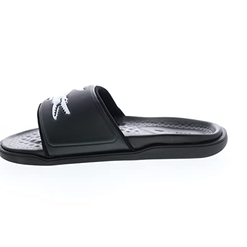 Lacoste Croco Dualiste 0922 1 Cma Slide Black/White 11 M #TOP4