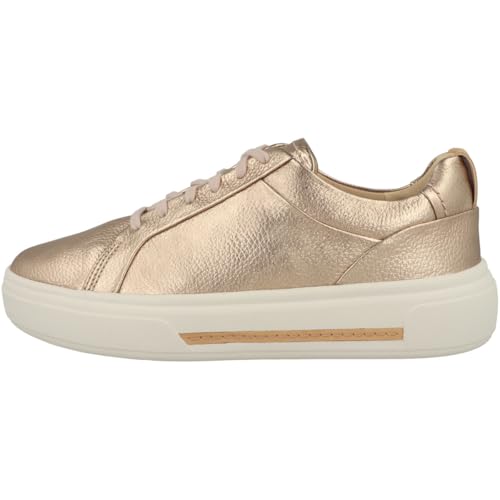 Clarks Hollyhock Walk, Zapatillas Mujer, Copper Metallic, 42 EU