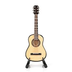 Miniature Guitare modèle décor, Miniature en Bois Guitare modèle Affichage Mini Ornements musicaux Artisanat décor à la… - Les Beatles, Paul McCartney, John Lennon, RIngo Starr, George Harrison Miniature Guitare modèle décor, Miniature en Bois Guitare modèle Affichage Mini Ornements musicaux Artisanat décor à la… – Image 4