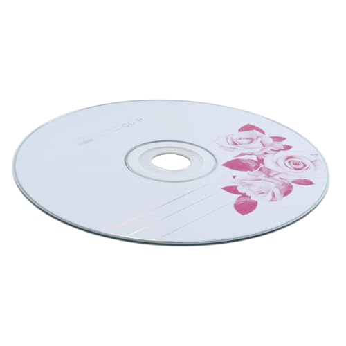 Durlo 50 pustych płyt CD-R, 700 MB, płyty nagrywalne do nagrywania muzyki, przechowywania obrazów cyfrowych i danych
