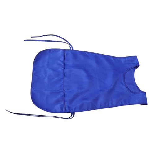 ORFOFE Delantal sin Mangas Azul para Cocina y Limpieza y Resistente Diseño Transpirable y Duradero para Profesores y Proyectos DIY