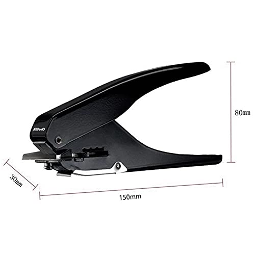 Colcolo Perfurador de papel de furo único perfurador oval para ferramenta de puncionamento artesanal