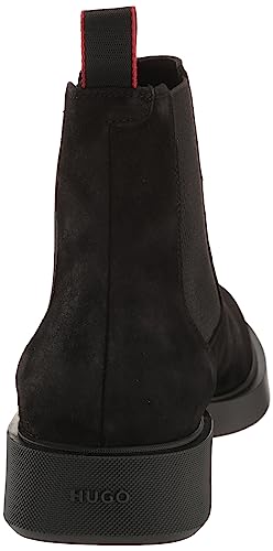 Image of HUGO Men's Iker Suede Chelsea Boots