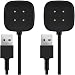 Charger Cable Compatible for Fitbit Versa 4/Fitbit Sense 2, Replacement USB Charging Cradle Dock Stand Cable for Fitbit Versa 4/Sense 2 Smart Watch (3.3 ft/1.0ft)