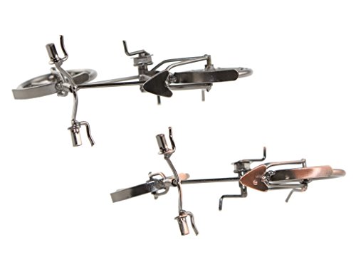 Unigift Creative Vintage Iron Art Retro Bicycle Model Home Desk Workplace Office Decoration Gifts (Red Copper) #TOP6