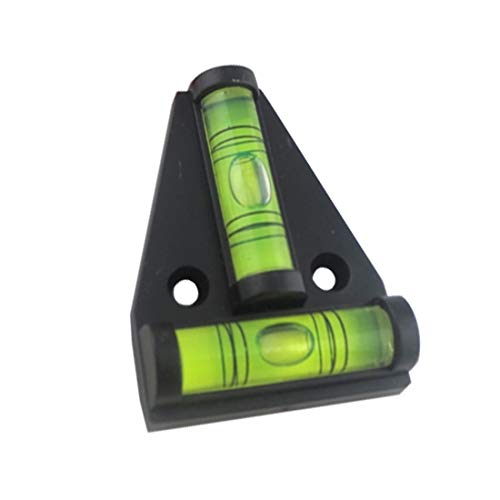 Image of T-type Spirit Level, Mini Two-Ways T-type Styles Spirit Level Bubble Measurement Instrument Tool (4 Pcs)