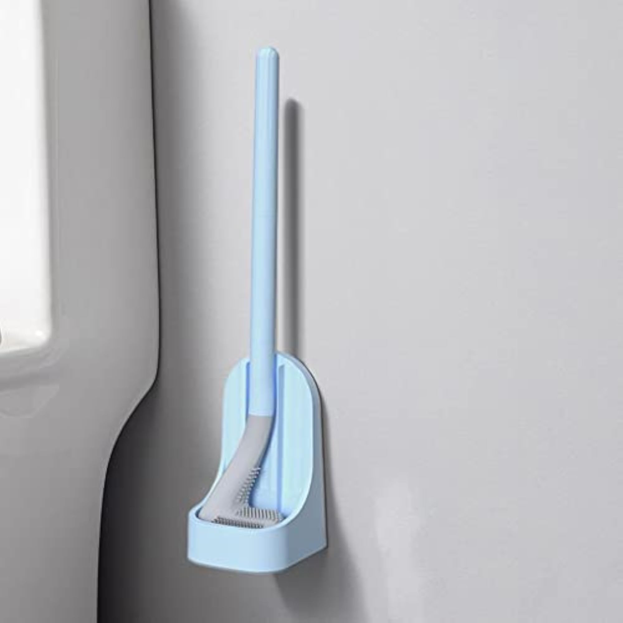 Golf Toilet Brush with Base, Quick Drying Wall-Mounted