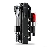 Durashmall Mountainbike-Ratschenschlüssel-Reparaturwerkzeug-Set mit bidirektionaler Ratsche, Schnellverbinder für Fahrradwartung für Rennrad und Roller, 40CR-Stahl, Nylon, Glasfaser, PC