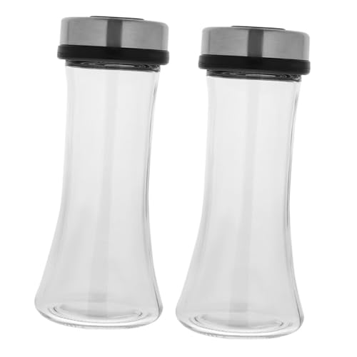 SOLUSTRE 2Pcs Spice Dispenser Condiment Bottles for Kitchen Restaurant and Dining Use