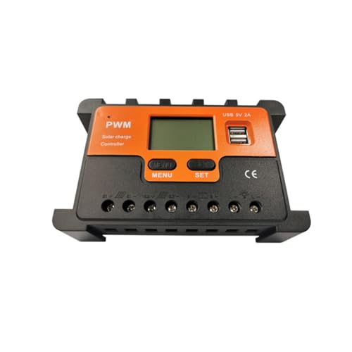 Contrôleur de charge 24V 12V 20A avec écran LCD régulateur solaire