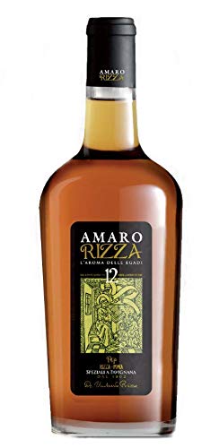 Sicilia Bedda - AMARO RIZZA infuso di 12 Erbe Naturali - L'amaro dell'ISOLA DI FAVIGNANA (Bottiglia 70 CL)