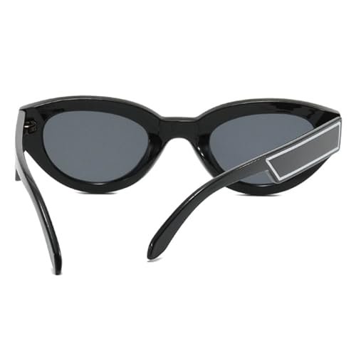 Polygon Women Sunglasses Vintage Gradient Candy Color Shades Cat Eye Trendy Designer Travelling Eyewear UV400 N453