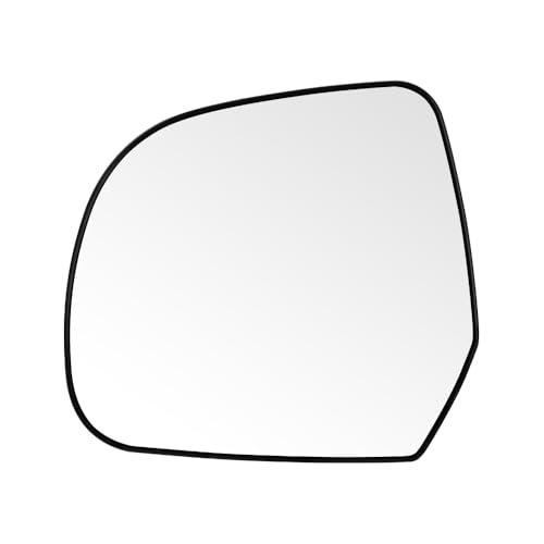 SENZEAL Verre de Rétroviseur Remplacement pour Nissan Micra K13 2010-2017 Leaf 2010-2012 pour Dacia Duster 2010-2013 Lodgy Dokker 2012-2021 Chauffant...