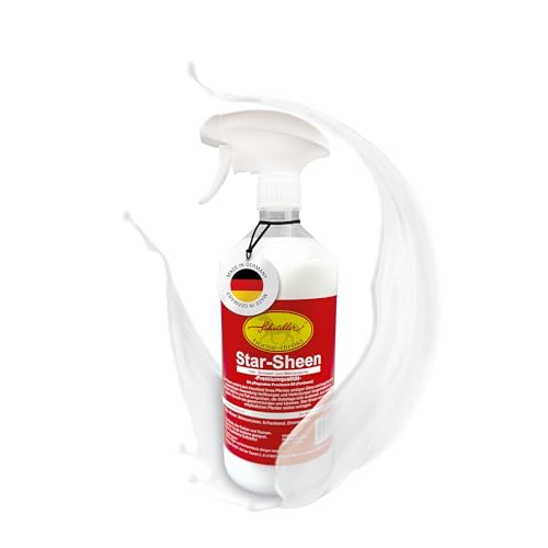 Horse-Direkt Premium Fellspray 1 L Sprühflasche Für Pferde und Hunde – Schweif- und Mähnenspray zur täglichen Fellpflege – Glanzspray, Entfilzungspray für leichte Kämmbarkeit