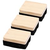 Abaodam 3 Stück pack Tafelwischer und Filz Schonend für Kreidetafeln Reinigungsfähigkeit für Schulen und Bildungseinrichtungen