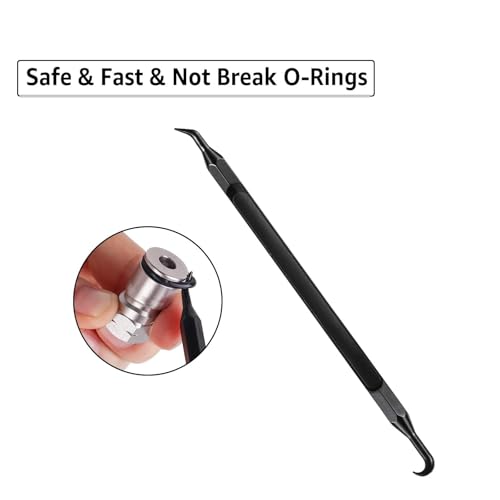 MRbrew Homebrew Gasket Set, 28 Pieces Corny Kegging Sealing O-Ring Replacement Beer Soda Washer Kit for Cornelius Keg Lid Ball Lock Keg Post Dip Tube with O-Ring Removal Tool